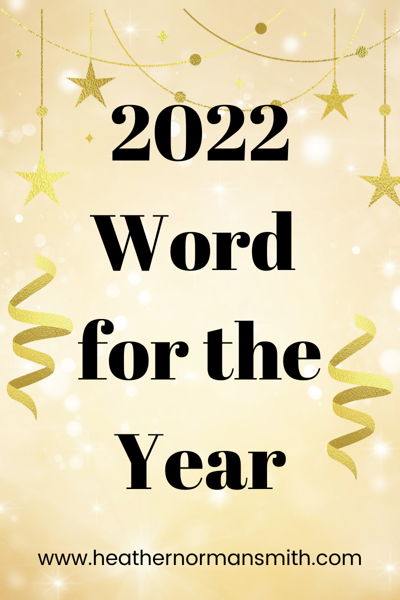 2022 Word for the Year