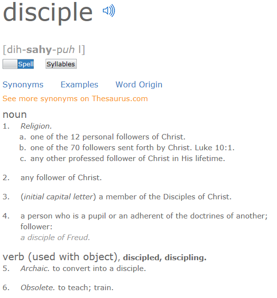 Disciple is a Verb!